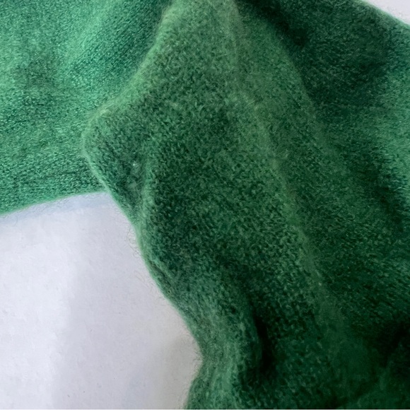 Free People Forest Green Cashmere Turtleneck Sweater - Picture 12 of 12